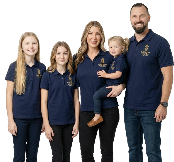 The Crossler family, owners of Subpoena Colada process serving