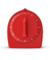 Red timer representing same day rush process serving in Phoenix